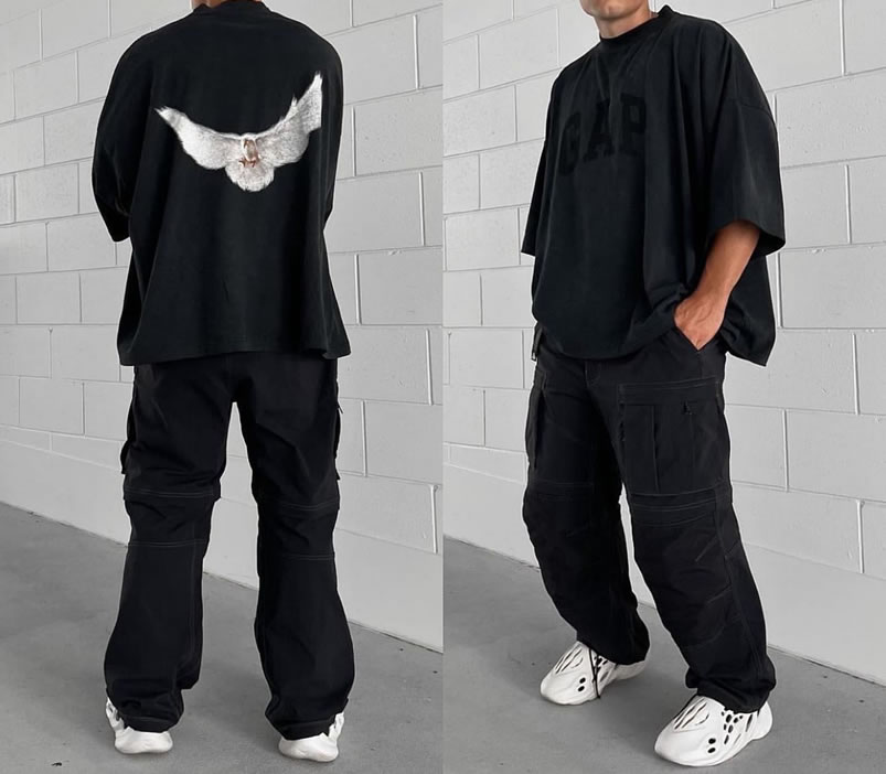 Yeezy Gap Balen Ciaga Tee Tshirt (4) - www.newkick.vip