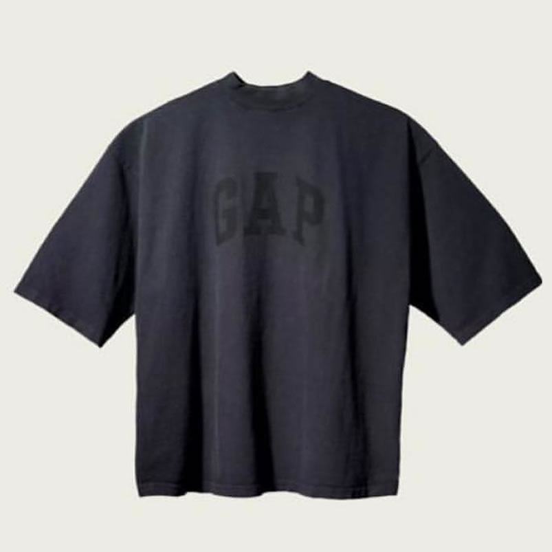 Yeezy Gap Balen Ciaga Tee Tshirt Black 2 - www.newkick.vip
