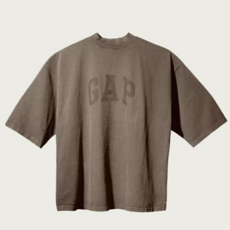 Yeezy Gap Balen Ciaga Tee Tshirt Brown 2 - www.newkick.vip