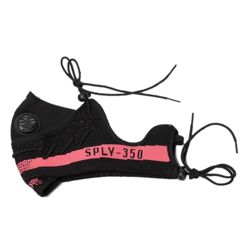 Adidas Yeezy Boost 350 V2 Red Stripe Face Mask - www.newkick.vip