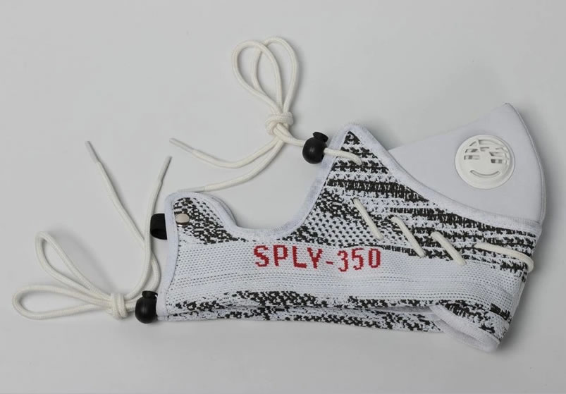 Adidas Yeezy Boost 350 V2 Zebra Face Mask (1) - www.newkick.vip