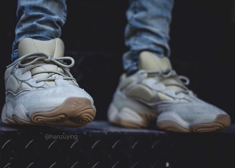 Adidas Yeezy 500 Stone White Fw4839 On Feet Release Date (2) - www.newkick.vip