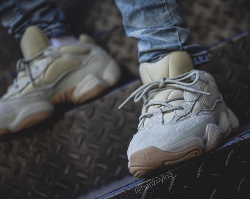 Adidas Yeezy 500 Stone White Fw4839 On Feet Release Date (3) - www.newkick.vip