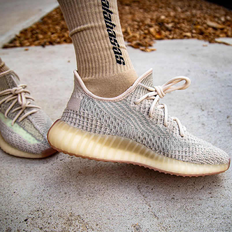 Adidas Yeezy Boost 350 V2 Citrin Reflective On Feet Release Date Fw5318 (2) - www.newkick.vip