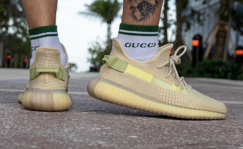 Adidas Yeezy Boost 350 V2 Flax On Feet Fx9028 New Release Date (10) - www.newkick.vip