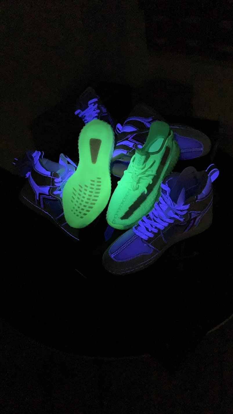 Adidas Yeezy Boost 350 V2 Gitd Glow In The Dark Spring 2019 (11) - www.newkick.vip