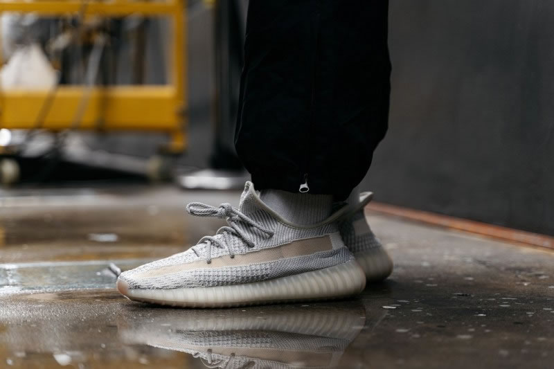 Adidas Yeezy Boost 350 V2 Lundmark Fu9161 None Reflective On Feet (5) - www.newkick.vip