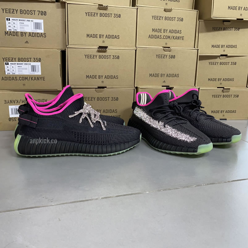 Adidas Yeezy Boost 350 V2 Nrg Red October Non Reflective Ut8830 Reflective Ut8831 (4) - www.newkick.vip