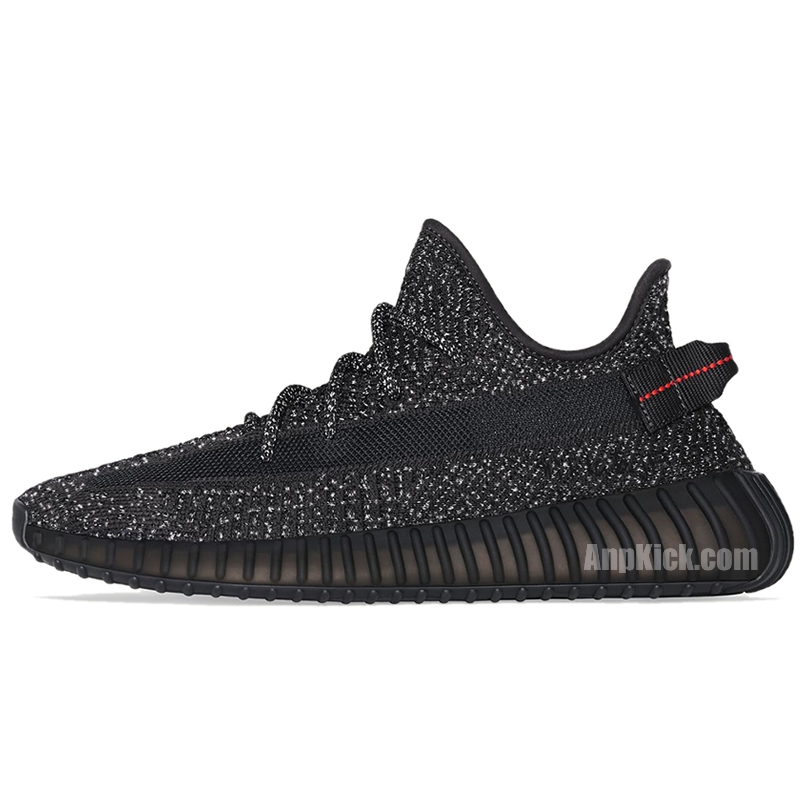 Adidas Yeezy Boost 350 V2 Static 3m Black Reflective Fu9007 (1) - www.newkick.vip