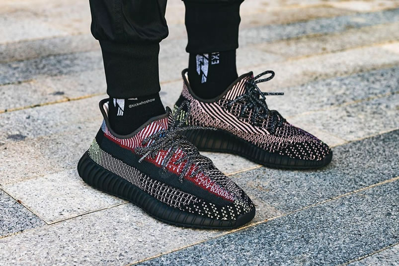 Adidas Yeezy Boost 350 V2 Yecheil Reflective Fx4145 On Feet Release Date For Sale (2) - www.newkick.vip