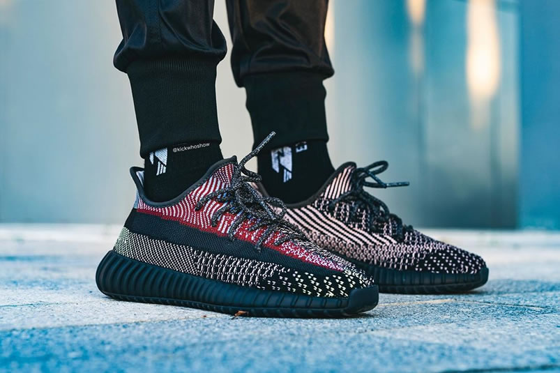 Adidas Yeezy Boost 350 V2 Yecheil Reflective Fx4145 On Feet Release Date For Sale (3) - www.newkick.vip