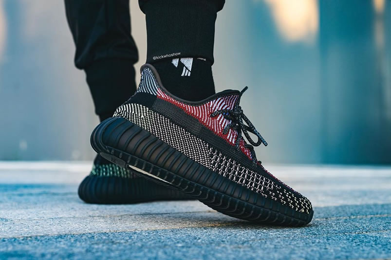 Adidas Yeezy Boost 350 V2 Yecheil Reflective Fx4145 On Feet Release Date For Sale (4) - www.newkick.vip