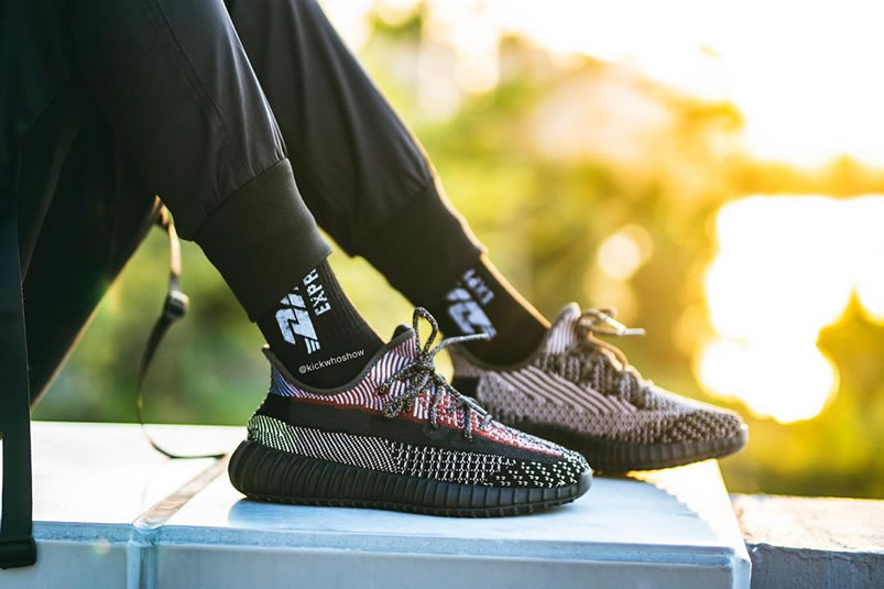 Adidas Yeezy Boost 350 V2 Yecheil Reflective Fx4145 On Feet Release Date For Sale (6) - www.newkick.vip