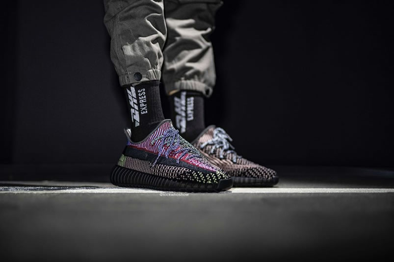 Adidas Yeezy Boost 350 V2 Yecheil Reflective Fx4145 On Feet Release Date For Sale (9) - www.newkick.vip