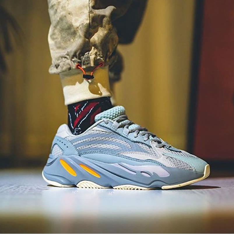 Adidas Yeezy Boost 700 V2 Inertia On Feet Outfits Fw2549 (1) - www.newkick.vip