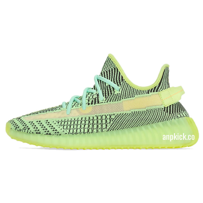 Adidas Yeezy Boost 350 V2 Yeezreel Reflective Green Black Release Date Fw4130 (1) - www.newkick.vip