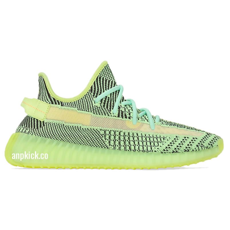 Adidas Yeezy Boost 350 V2 Yeezreel Reflective Green Black Release Date Fw4130 (2) - www.newkick.vip