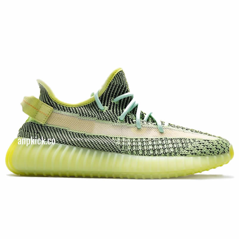 Adidas Yeezy Boost 350 V2 Yeezreel Reflective Green Black Release Date Fw4130 (8) - www.newkick.vip