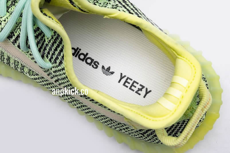 Adidas Yeezy Boost 350 V2 Yeezreel Reflective Green Black Release Date Fw4130 (9) - www.newkick.vip