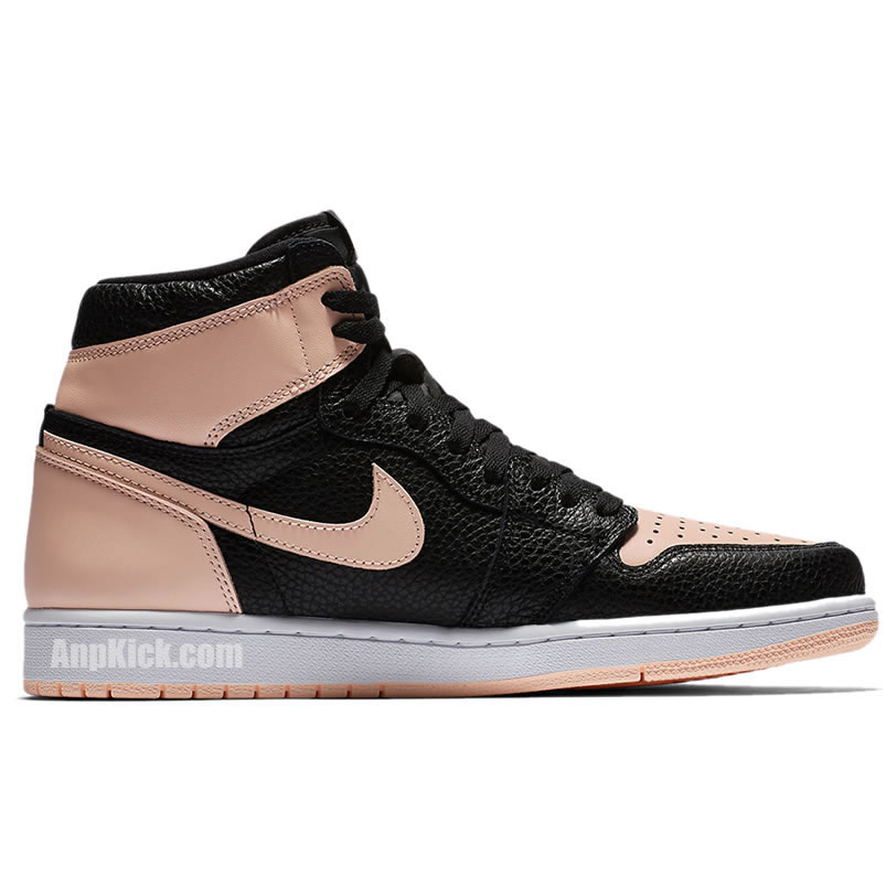 Air Jordan 1 Crimson Tint Hyper Pink Black 555088 081 (2) - www.newkick.vip