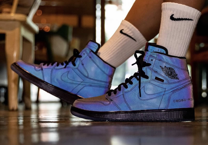 Air Jordan 1 High Zoom Fearless Black Lucky On Feet Release Date Bv0006 900 (3) - www.newkick.vip