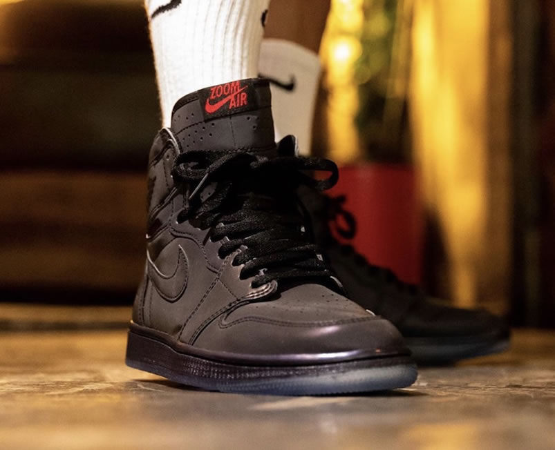 Air Jordan 1 High Zoom Fearless Black Lucky On Feet Release Date Bv0006 900 (6) - www.newkick.vip
