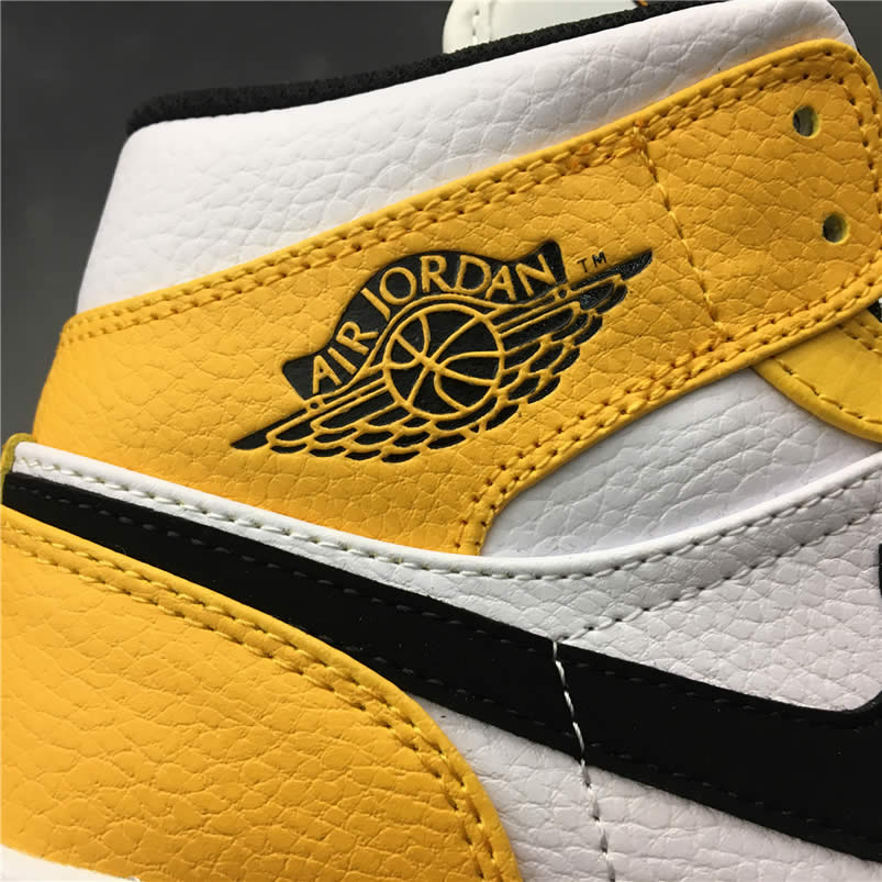 Air Jordan 1 Mid 2019 Lakers Yellow Purple For Sale Release Date 852542 700 (3) - www.newkick.vip