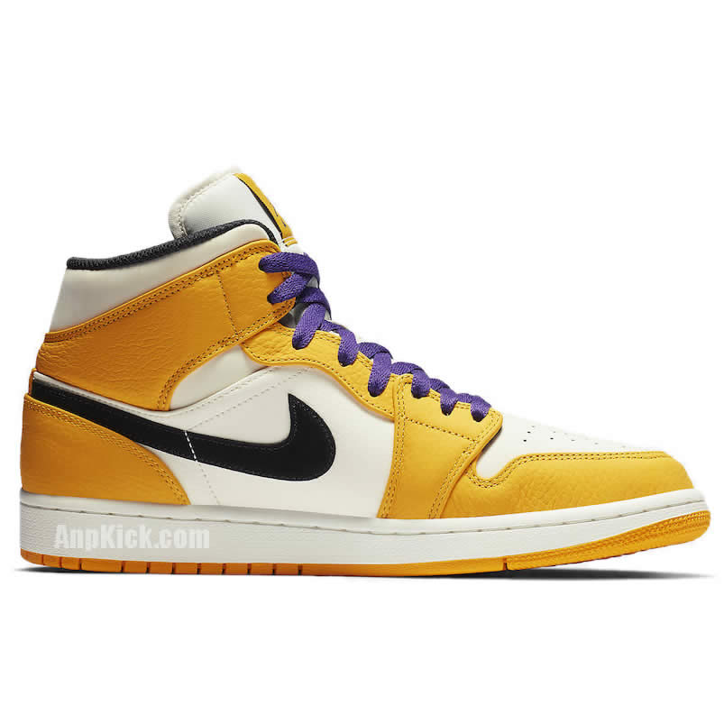 Air Jordan 1 Mid 2019 Lakers Yellow Purple Release Date 852542 700 (2) - www.newkick.vip Air Jordan 1 Mid 2019 Lakers Yellow Purple Release Date 852542 700 (2) - www.newkick.vip