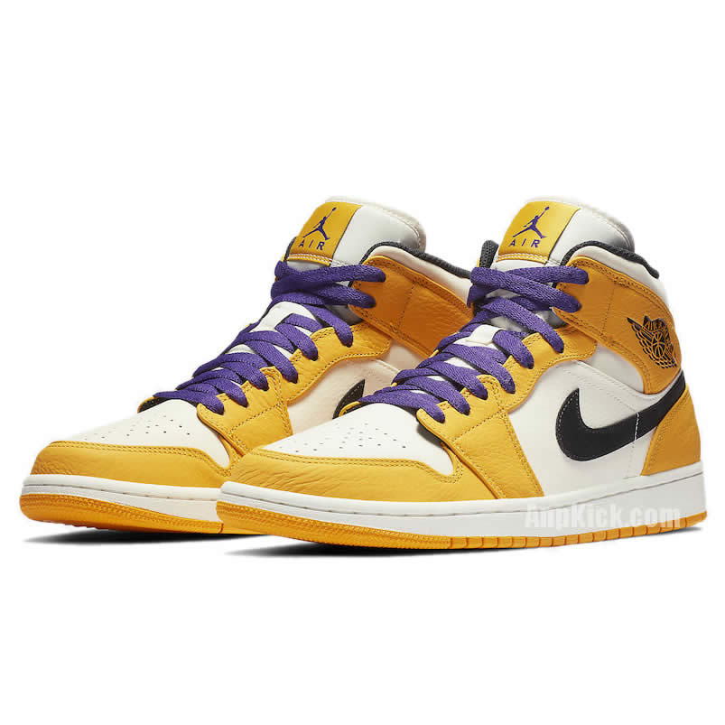 Air Jordan 1 Mid 2019 Lakers Yellow Purple Release Date 852542 700 (3) - www.newkick.vip Air Jordan 1 Mid 2019 Lakers Yellow Purple Release Date 852542 700 (3) - www.newkick.vip