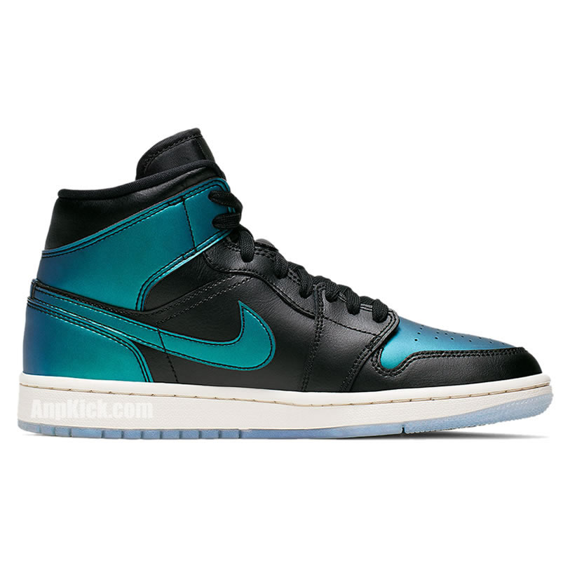 Air Jordan 1 Mid Black Iridescent Mens Gs Aj1 Shoes Bq6472 009 (2) - www.newkick.vip Air Jordan 1 Mid Black Iridescent Mens Gs Aj1 Shoes Bq6472 009 (2) - www.newkick.vip