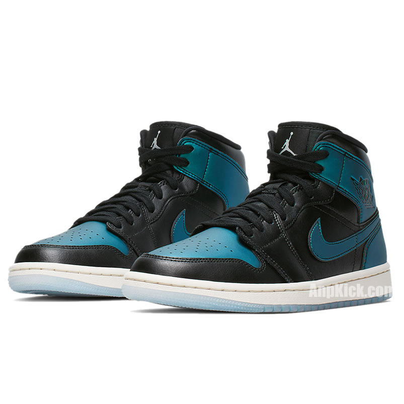 Air Jordan 1 Mid Black Iridescent Mens Gs Aj1 Shoes Bq6472 009 (3) - www.newkick.vip Air Jordan 1 Mid Black Iridescent Mens Gs Aj1 Shoes Bq6472 009 (3) - www.newkick.vip
