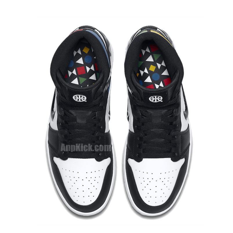 Air Jordan 1 Mid Quai 54 2019 Aj1 Womens Where To Buy Cj9219 001 (4) - www.newkick.vip