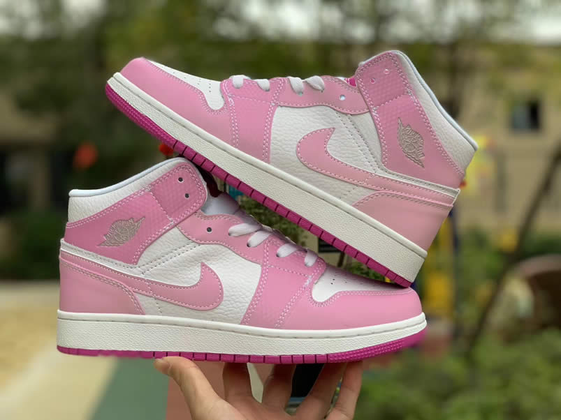 Air Jordan 1 Retro Custom Mid Gs Womens Pink Light Bone Chameleon 555112 Id (11) - www.newkick.vip Air Jordan 1 Retro Custom Mid Gs Womens Pink Light Bone Chameleon 555112 Id (11) - www.newkick.vip
