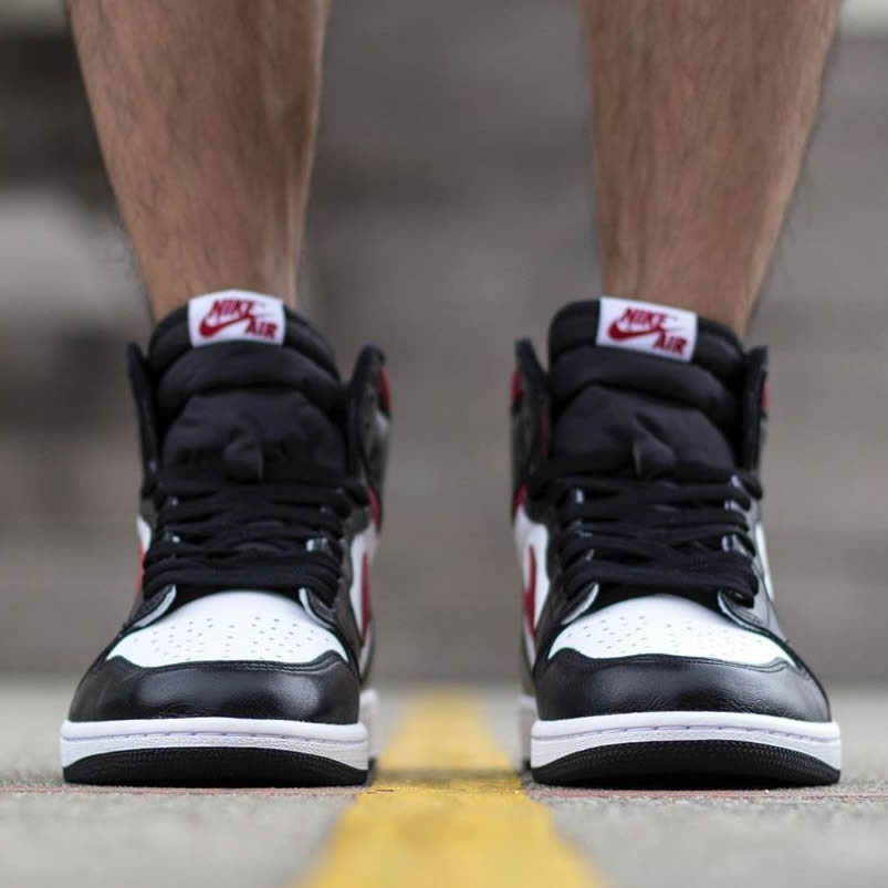 Air Jordan 1 Retro High Og Gym Red 2019 555088 061 On Feet (5) - www.newkick.vip