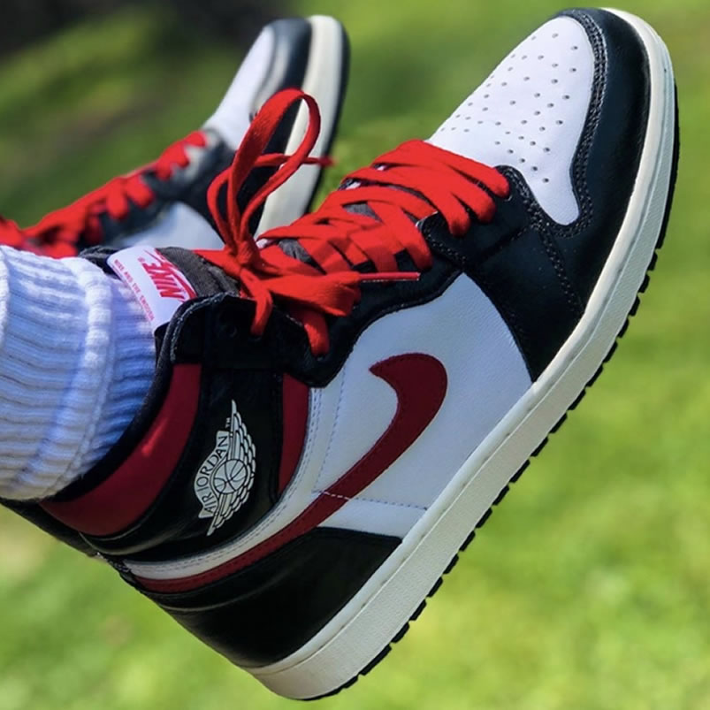 Air Jordan 1 Retro High Og Gym Red 2019 555088 061 On Feet (7) - www.newkick.vip