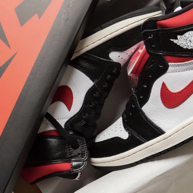 Air Jordan 1 Retro High Og Gym Red 2019 Black White Release Date 555088 061 (5) - www.newkick.vip