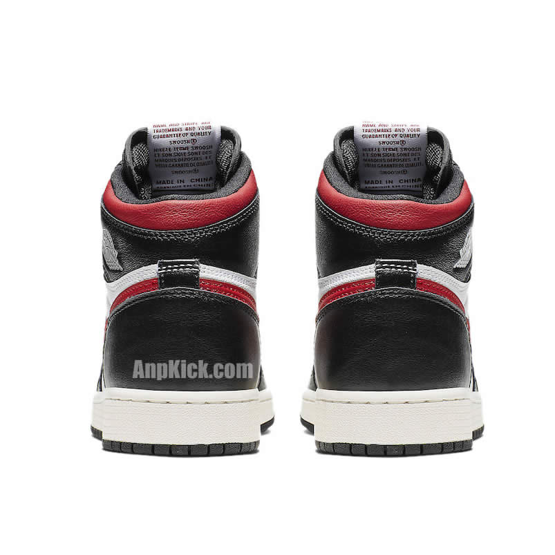 Air Jordan 1 Retro High Og Gym Red Black White 555088 061 (5) - www.newkick.vip