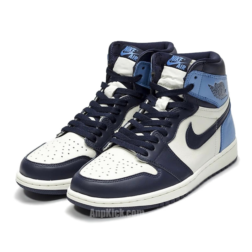 Air Jordan 1 Retro High Og Obsidian University Blue Unc 555088 140 (4) - www.newkick.vip