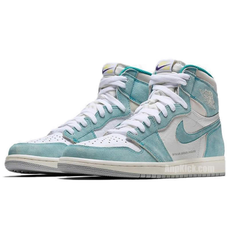Air Jordan 1 Retro High Og Turbo Green White Grey 555088 311 (3) - www.newkick.vip