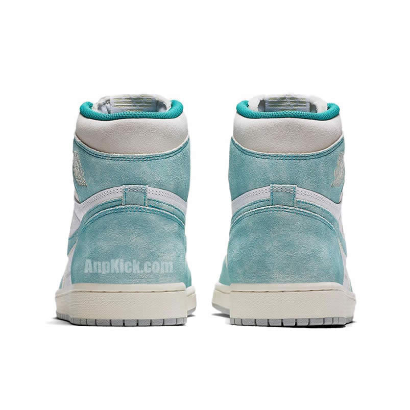 Air Jordan 1 Retro High Og Turbo Green White Grey 555088 311 (5) - www.newkick.vip