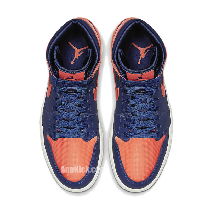 Air Jordan 1 Retro High Premium Blue Void Ah7389 408 (4) - www.newkick.vip