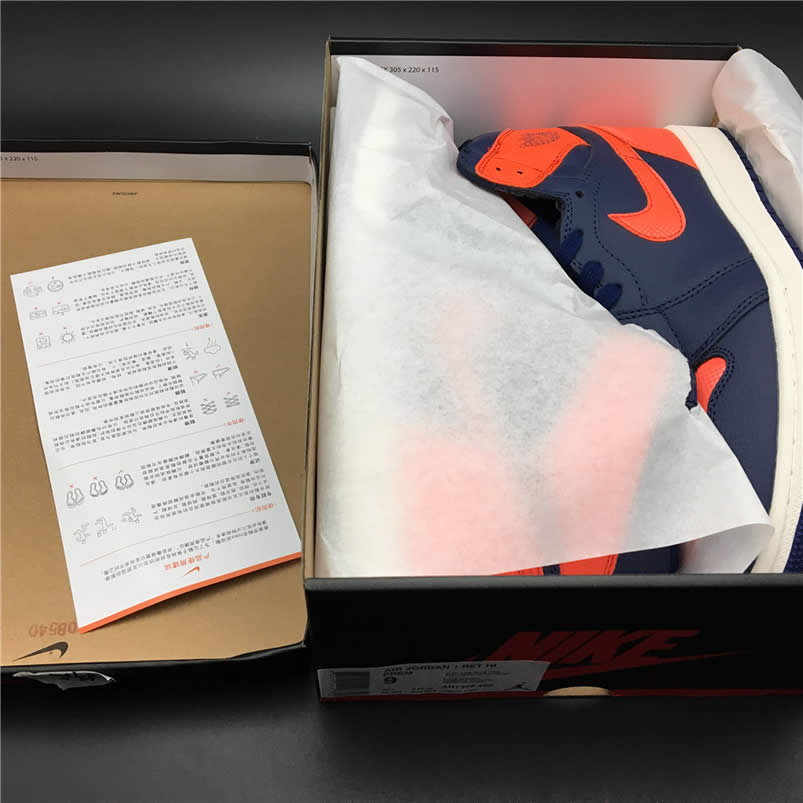 Air Jordan 1 Retro High Premium Blue Void Ah7389 408 (9) - www.newkick.vip