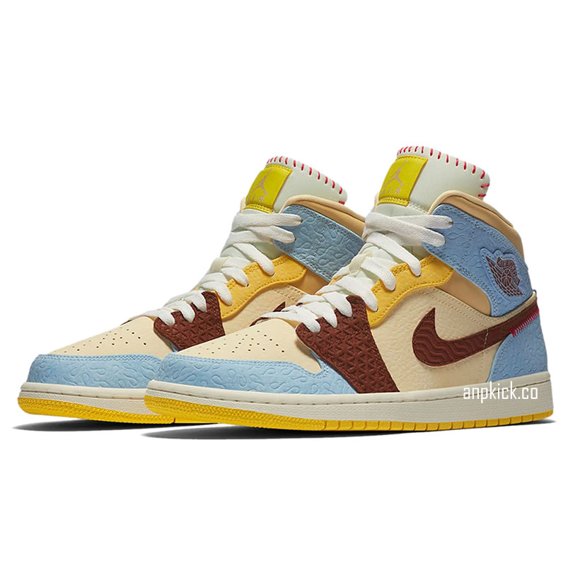 Maison Chateau Rouge Air Jordan 1 Mid Fearless Aj1 Outfit Cu2803 200 (3) - www.newkick.vip