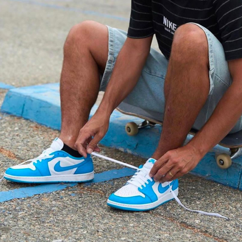 Nike Sb Air Jordan 1 Low Unc Blue On Feet (4) - www.newkick.vip Nike Sb Air Jordan 1 Low Unc Blue On Feet (4) - www.newkick.vip