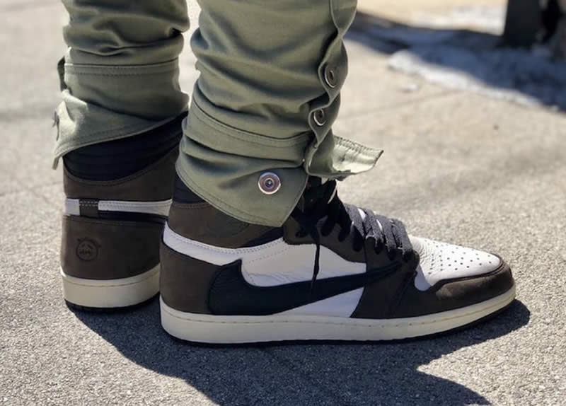 Travis Scott Air Jordan 1 Brown Cactus Jack For Sale Price Release Date Cd4487 100 On Feet (2) - www.newkick.vip Travis Scott Air Jordan 1 Brown Cactus Jack For Sale Price Release Date Cd4487 100 On Feet (2) - www.newkick.vip