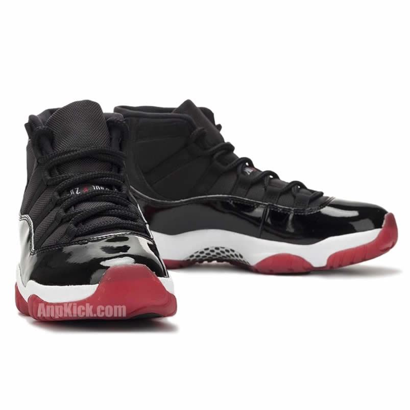 Air Jordan 11 Bred 2019 Black Red Release Date 378037 061 (2) - www.newkick.vip