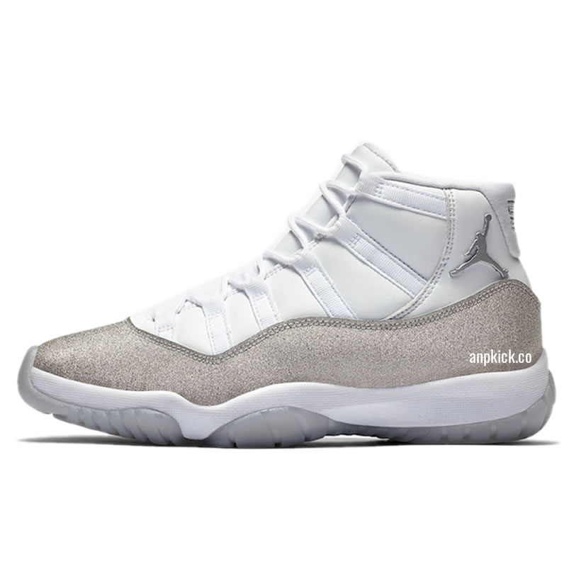 Air Jordan 11 Retro Wmns Metallic Silver Vast Grey Ar0715 100 (1) - www.newkick.vip