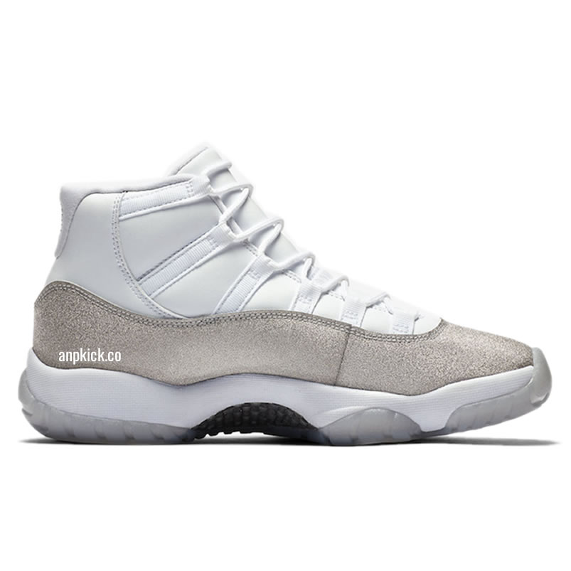 Air Jordan 11 Retro Wmns Metallic Silver Vast Grey Ar0715 100 (2) - www.newkick.vip