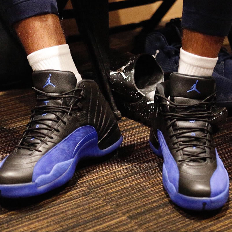 Air Jordan 12 Black Game Royal Black And Blue 2019 On Foot Release Date 130690 014 (1) - www.newkick.vip Air Jordan 12 Black Game Royal Black And Blue 2019 On Foot Release Date 130690 014 (1) - www.newkick.vip