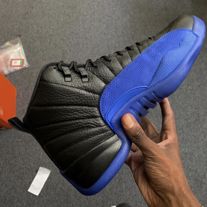 Air Jordan 12 Black Game Royal Black And Blue 2019 Release Date 130690 014 (4) - www.newkick.vip